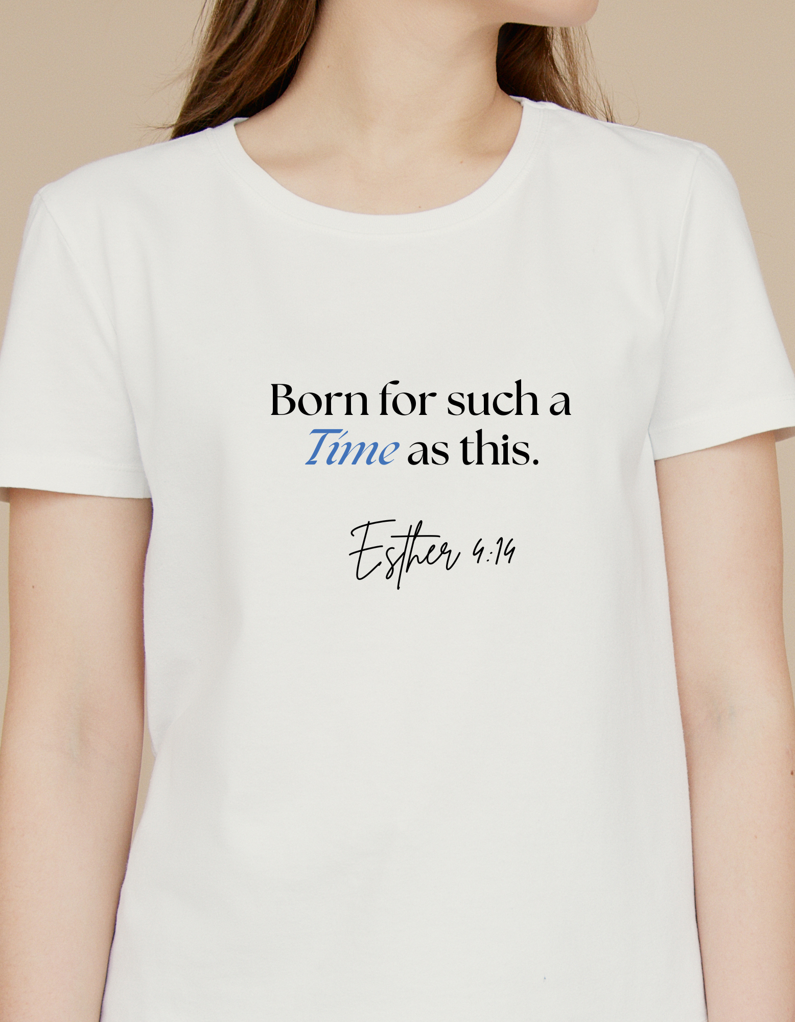 'Born For Such A Time As This' Softstyle T-Shirt