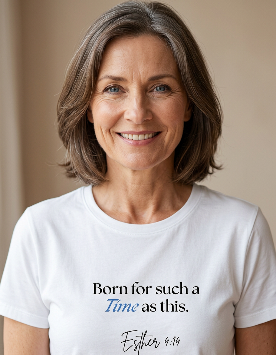 'Born For Such A Time As This' Softstyle T-Shirt
