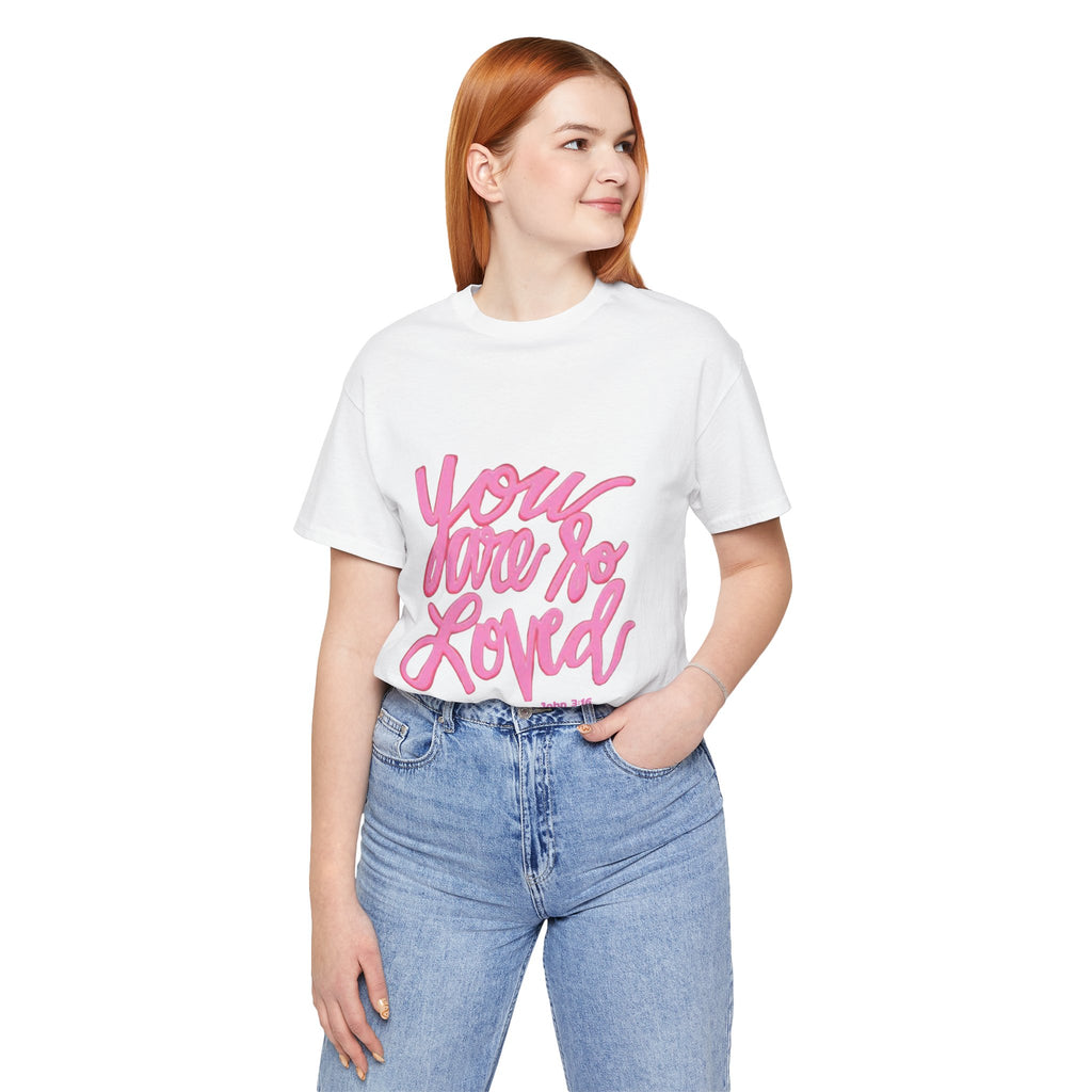 'You Are Loved' Short Sleeve Shirt